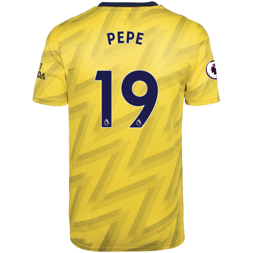 19-NICOLAS PEPE Arsenal Away Soccer Jersey 2019-20