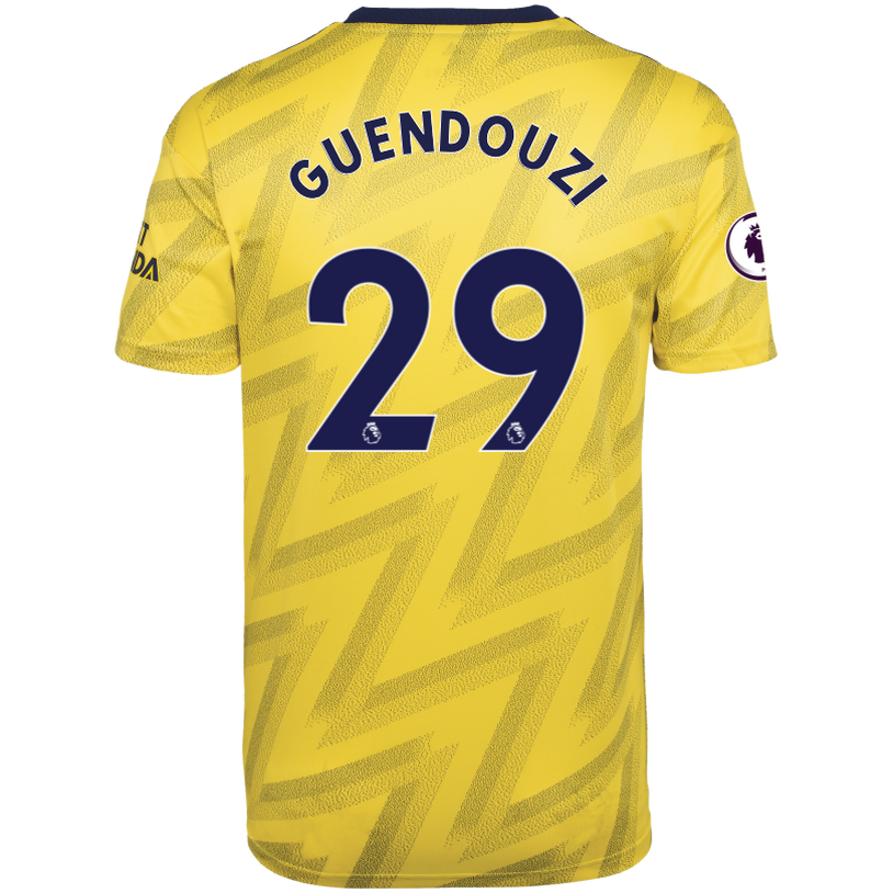 MATTÉO GUENDOUZI Arsenal Away Soccer Jersey 2019-20