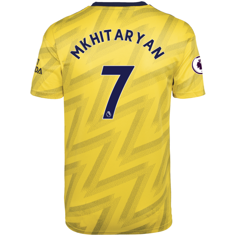 HENRIKH MKHITARYAN Arsenal Away Soccer Jersey 2019-20