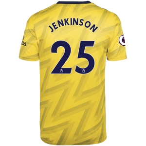 Carl Jenkinson 25 Arsenal Away Soccer Jersey 2019-20