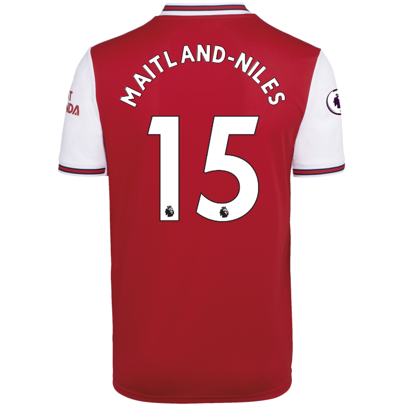 Ainsley Maitland-Niles 15 Arsenal 2019-20 Home Jersey