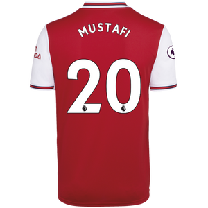 Shkodran Mustafi 20 Arsenal 2019-20 Home Jersey