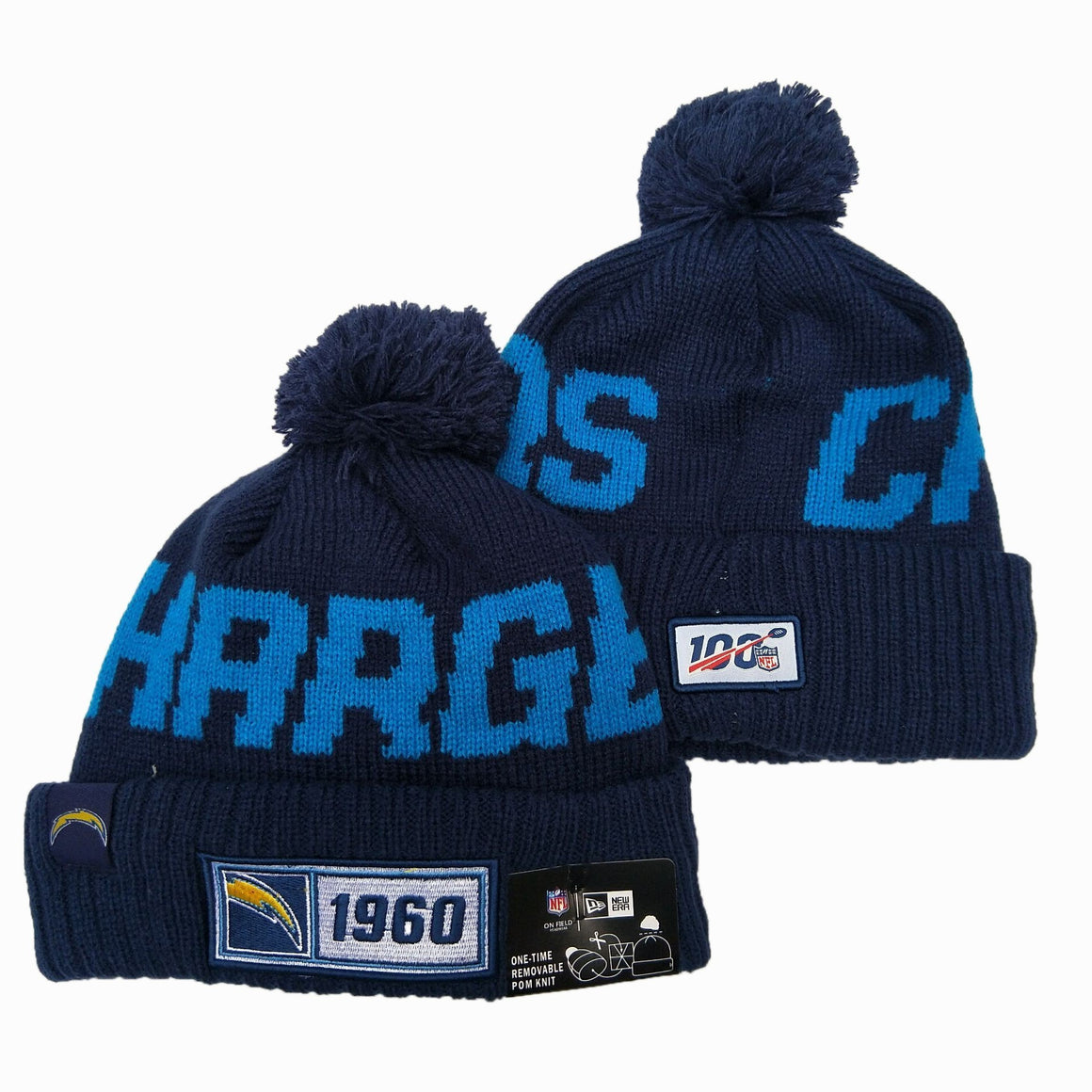 SAN DIEGO CHARGERS New Era 2019 Cold Weather Knit Hat