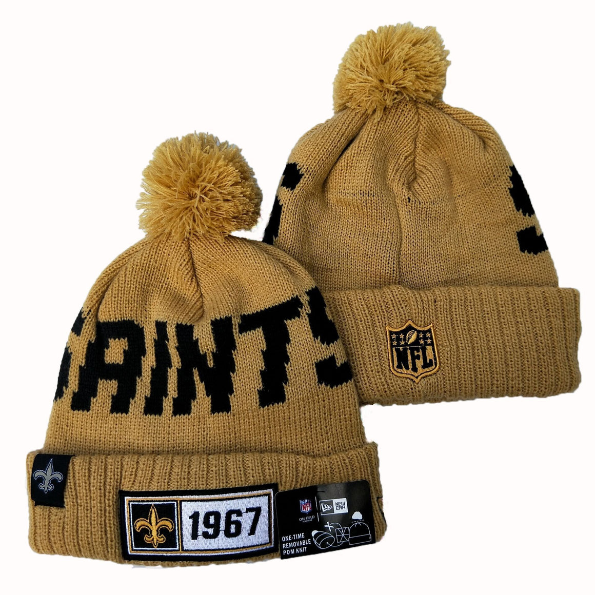 NEW ORLEANS SAINTS New Era 2019 Cold Weather Knit Hat