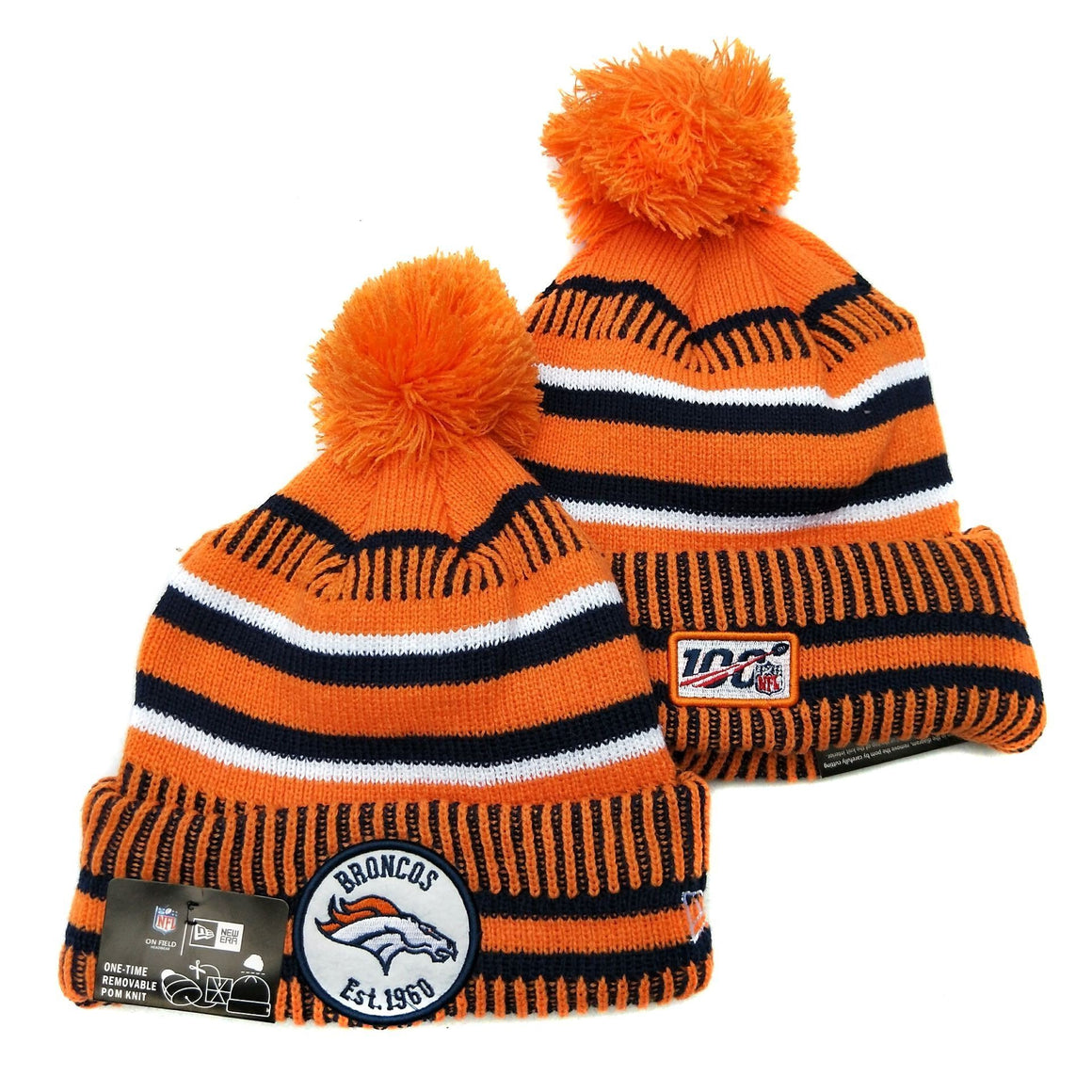 DENVER BRONCOS New Era 2019 Cold Weather Knit Hat