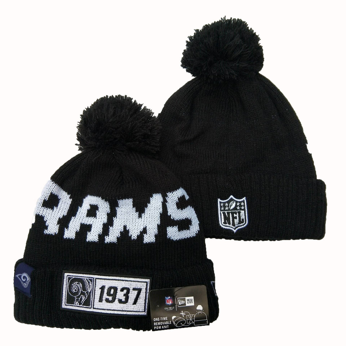 ST- LOUIS RAMS New Era 2019 Cold Weather Knit Hat