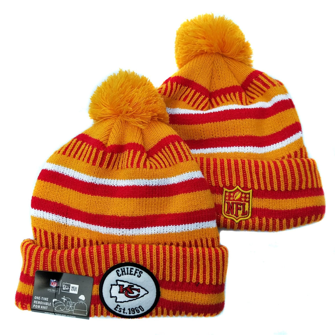 KANSAS CITY CHIEFS New Era 2019 Cold Weather Knit Hat