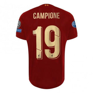 LFC MENS EUROPEAN HOME SHIRT 19/20 - UCL GOLD - CAMPIONE 19