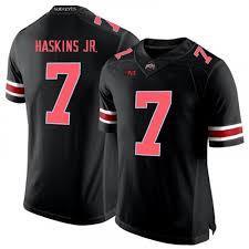 #7 Ohio State Buckeyes Nike Football Jersey - Black