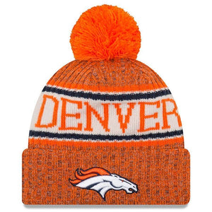 Denver Broncos New Era 2019 Cold Weather Knit Hat – Orange