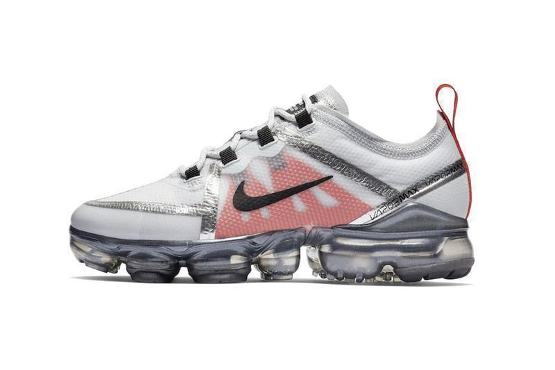 VaporMax Nike Air 2019 Metallic Silver/Red Women's shoes