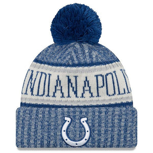 Indianapolis Colts New Era 2019 Cold Weather Knit Hat – Royal