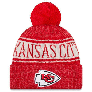 Kansas City Chiefs New Era 2019 Cold Weather Knit Hat – Red