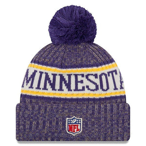 Minnesota Vikings New Era 2019 Cold Weather Knit Hat – Purple