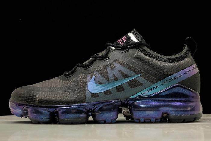 VaporMax Nike Air  2019 Run Utility Black/Blue Women's Shoes