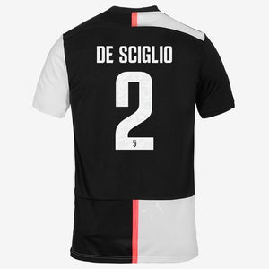 DE SCIGLIO #2 Juventus Home Soccer Jersey 2019-20 Jersey