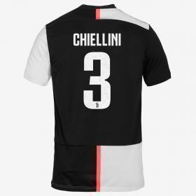 Giorgio Chiellini #3 Juventus Home Soccer Jersey 2019-20 Jersey