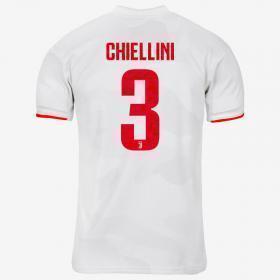 Giorgio Chiellini #3 Juventus Away Soccer Jersey 2019-20