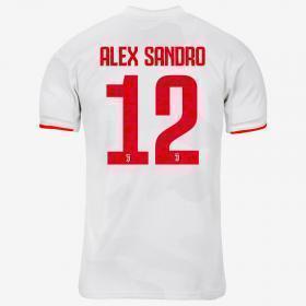 Alex Sandro #12 Juventus Away Soccer Jersey 2019-20