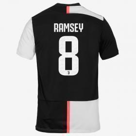 Aaron Ramsey #8 Juventus Home Soccer Jersey 2019-20 Jersey