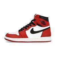 Men's Jordan 1 Retro High OG Basketball Shoes - Red White