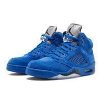 Men's Jordan 5 Retro Laney Basketball Shoes - Blue