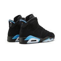 Men's Jordan 6 Retro "UNC" Basketball Shoes - Black