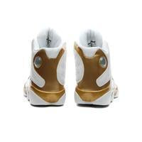 Men's Jordan 13 DMP Basketball Shoes - White Gold