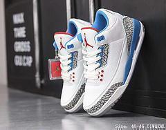 Air Jordan 3 OG True Blue On Feet