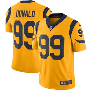 Aaron Donald Los Angeles Rams Nike Color Rush Vapor Limited Jersey - Gold