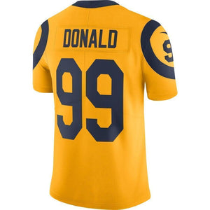 Aaron Donald Los Angeles Rams Nike Color Rush Vapor Limited Jersey - Gold