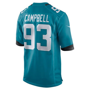 Calais Campbell Jacksonville Jaguars Nike New 2018 Game Jersey - Teal