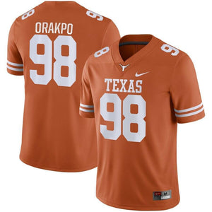 Brian Orakpo Texas Longhorns Nike Game Jersey - Orange