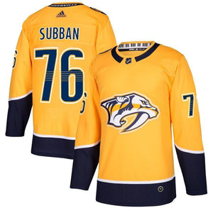 PK Subban Nashville Predators adidas Player Jersey - Gold