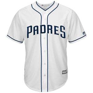 San Diego Padres Majestic Cool Base Team Jersey - White-