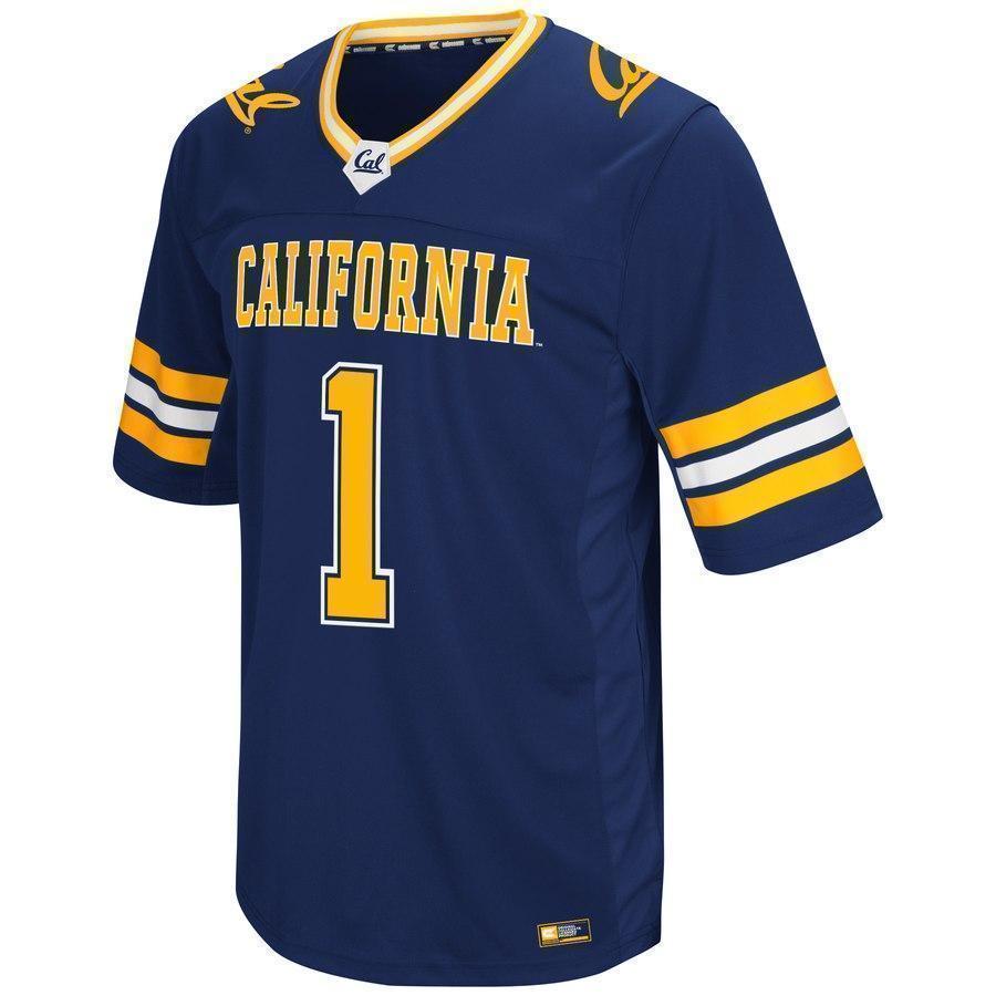 Cal Bears Colosseum Hail Mary II Football Jersey - Navy