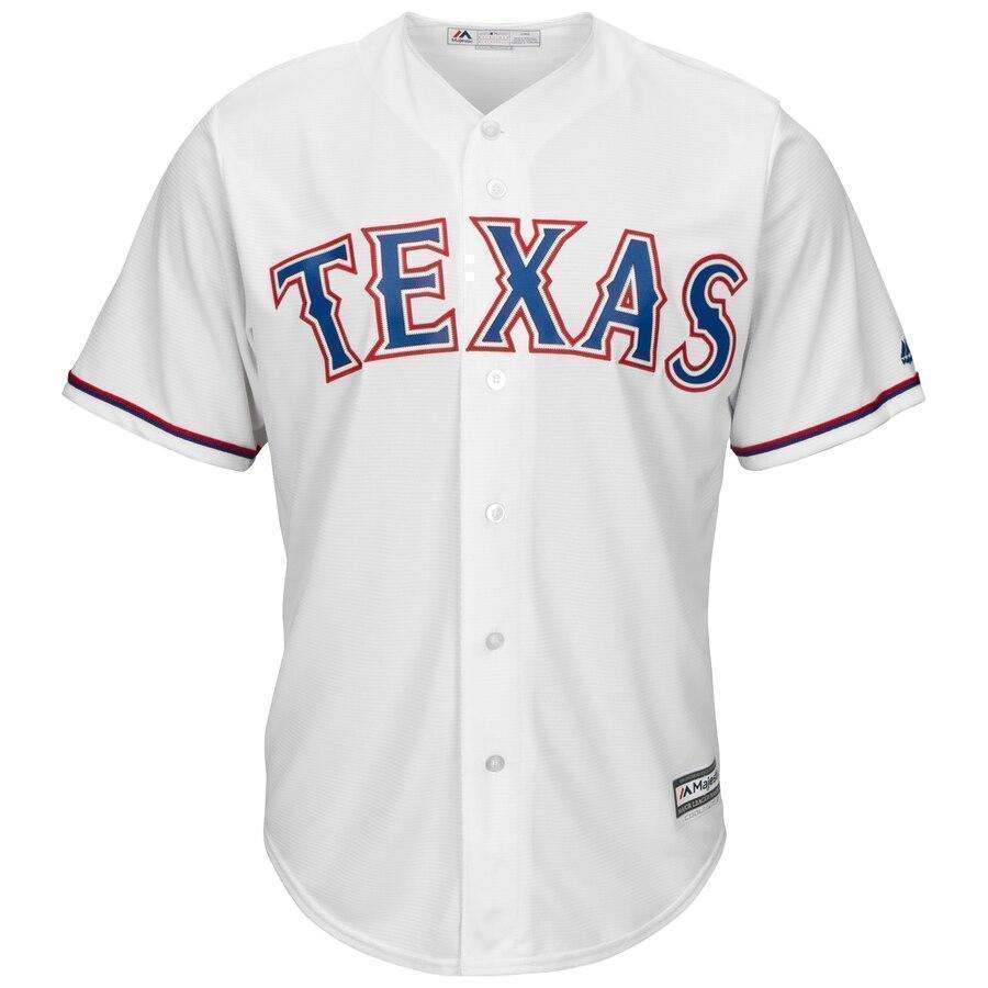 Ivan Rodriguez Texas Rangers Majestic Home Official Cool Base Player Jersey - White