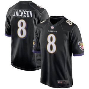 Lamar Jackson Baltimore Ravens football jersey