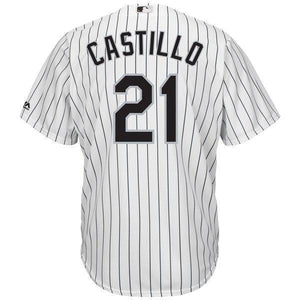 Welington Castillo Chicago White Sox Majestic Home Cool Base Player Jersey – White