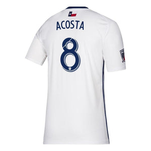 Bryan Acosta FC Dallas 2019 Secondary Player Jersey – White