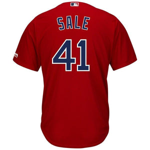 Chris Sale Boston Red Sox Majestic Alternate Cool Base Jersey - Red