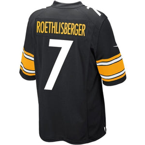 Ben Roethlisberger Pittsburgh Steelers Nike Game Jersey - Black