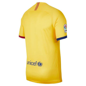 Barcelona 2019/20 Away Stadium Jersey – Yellow