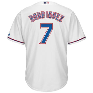 Ivan Rodriguez Texas Rangers Majestic Home Official Cool Base Player Jersey - White