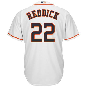 Josh Reddick Houston Astros Majestic Home Cool Base Replica Player Jersey - White