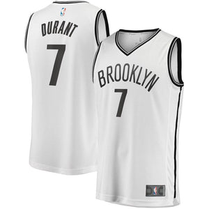 Kevin Durant Brooklyn Nets Fanatics Branded 2019/20 Fast Break Player Jersey White - Association Edition