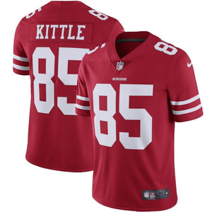 George Kittle San Francisco 49ers Nike Vapor Limited Jersey - Scarlet