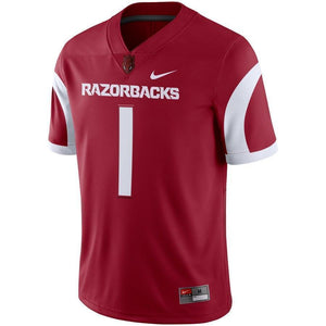 Arkansas Razorbacks Game Football Jersey – Cardinal