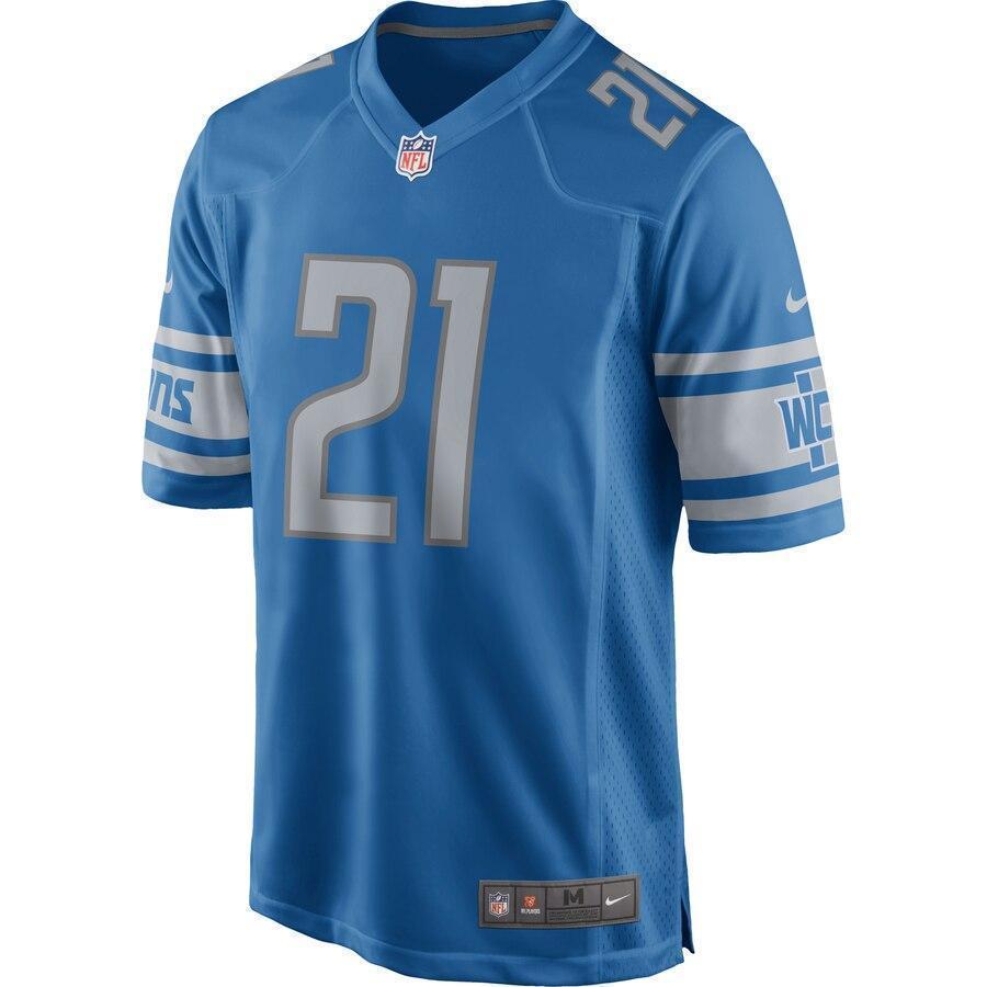 Ameer Abdullah Detroit Lions Nike Game Player Jersey - Blue