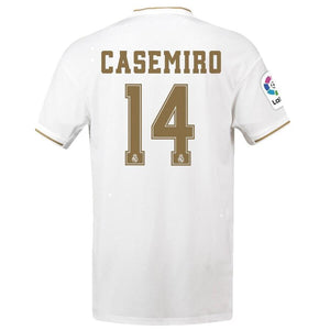 Carlos Casemiro Real Madrid Home Soccer Jersey 2019-20 Jersey – White